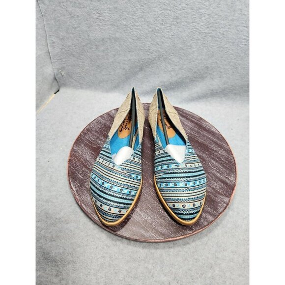 Piranda Womens Multicolor Slip-On Shoes - Picture 1 of 15